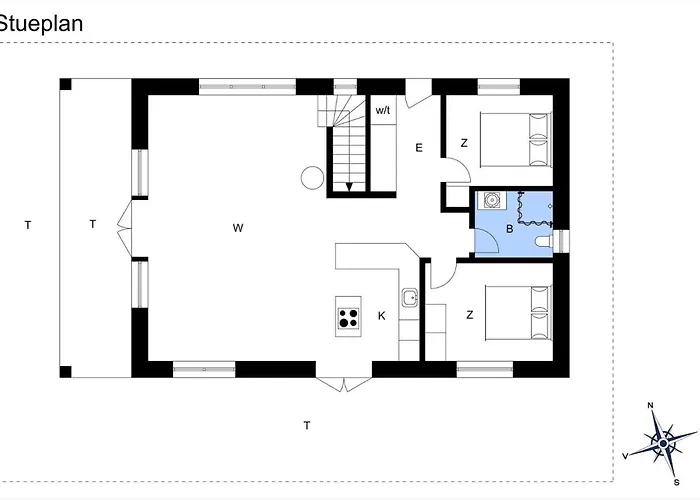 Vakantiehuis Bl1212-blokhus-lars-rosenmeiersvej-12 *